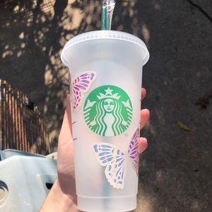 Butterfly🦋 Starbucks reusable venti cold cup